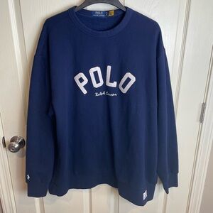Polo by Ralph Lauren Men's Navy Sweatshirt 2XL tall